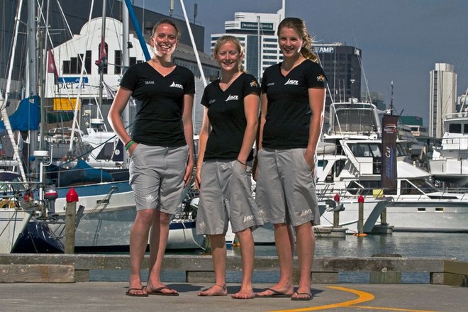 Koru Match pose in downtown Auckland before leaving for the Miami OCR © SW